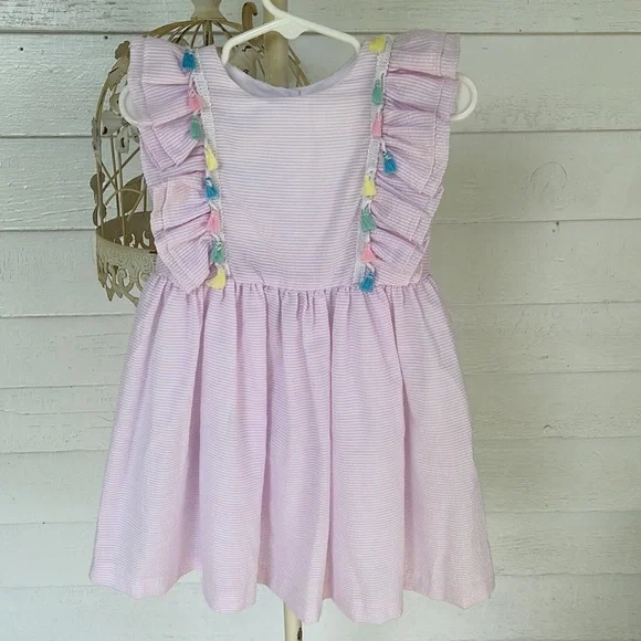 pippa and julie pink dress Pastourelle By Pippa & Julie Girls 4-6X Sleeveless Lace Dress